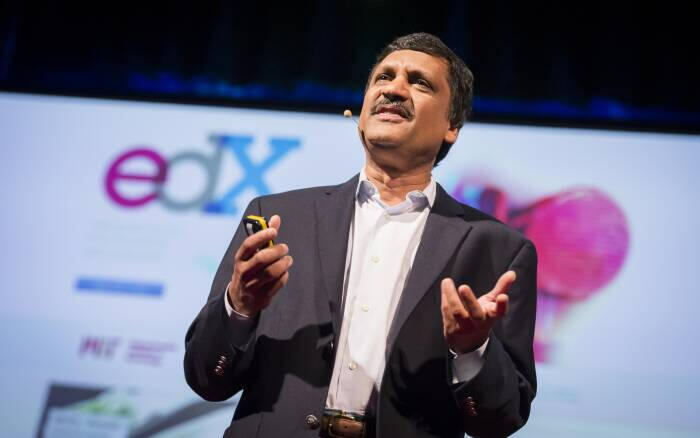 Anant Agarwal speaks at the TEDx conference